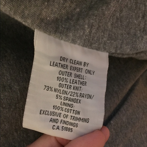 Bod Christensen Gray Leather Jacket size Small - Picture 4 of 8